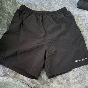 Champion Boys Athletic Shorts in Black
